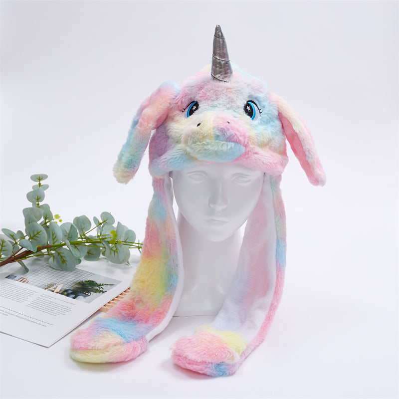 Sød hue med bevægelige ører – BunnyBounce Hat