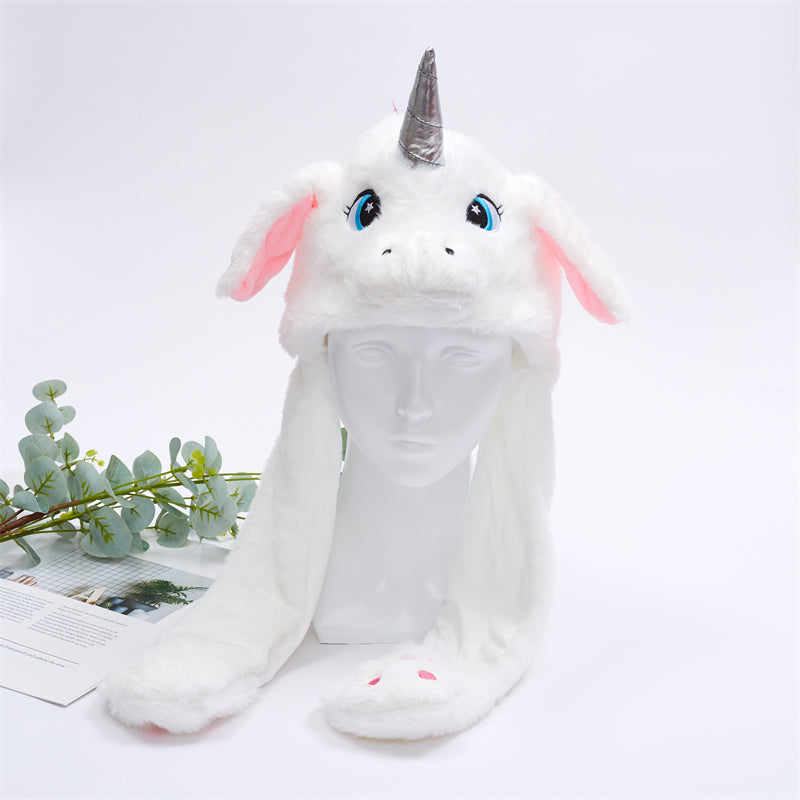 Sød hue med bevægelige ører – BunnyBounce Hat