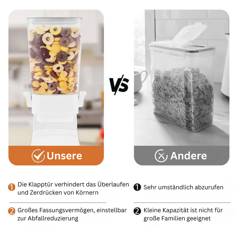 Dispensador vertical de cereales – CerealKeeper