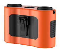 Portable Waist Clip Fan with Two Air Outlets and 20,000mAh Battery – BreezeMate
