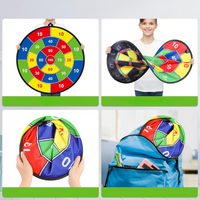 Diana grande para niños con pelotas adhesivas y dardos – PlayTarget