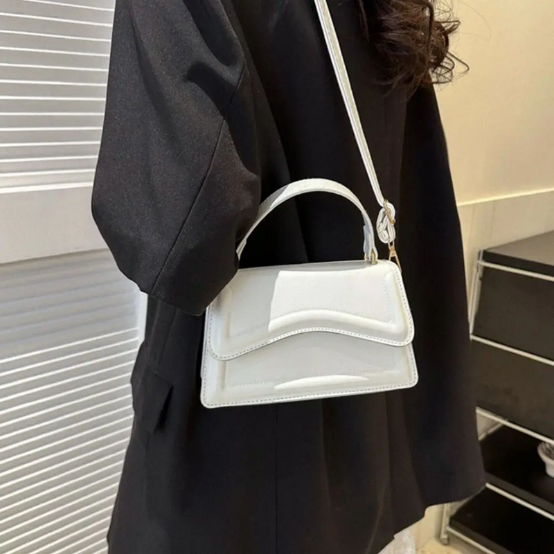 Stylish Leather Women's Shoulder Bag - LuxeClass