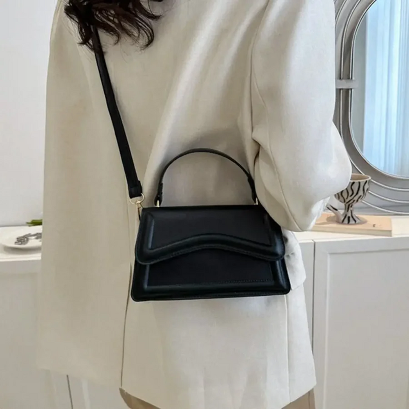 Stylish Leather Women's Shoulder Bag - LuxeClass