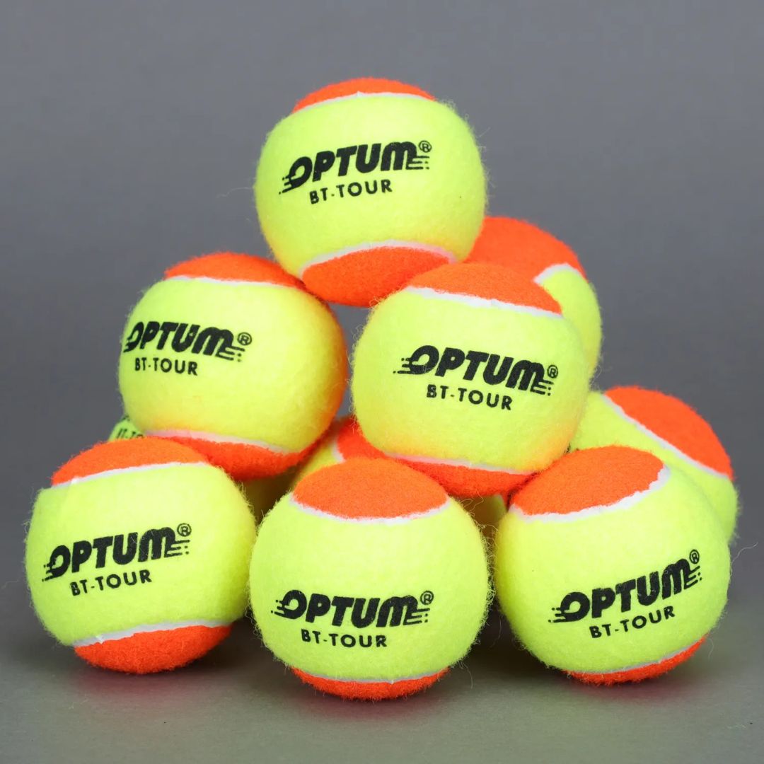 OPTUM Tennis Balls with Mesh Shoulder Bag