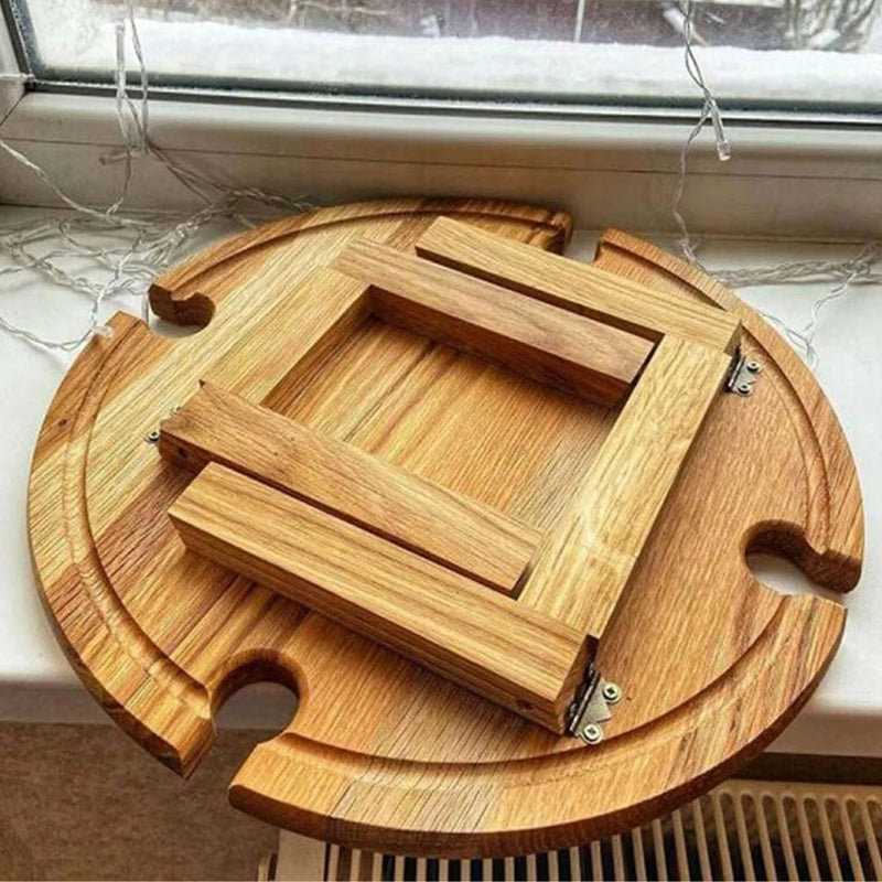 Tragbares Käsebretttablett