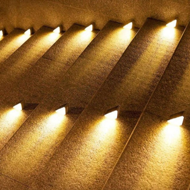 Solcelledrevet trappebelysning – SolarStep
