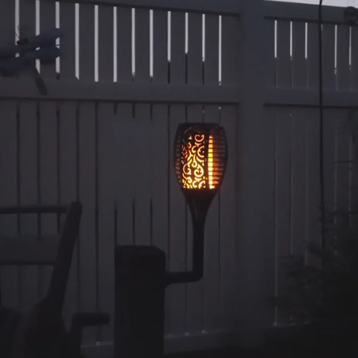 Havelygter med LED-belysning - SolarFlame
