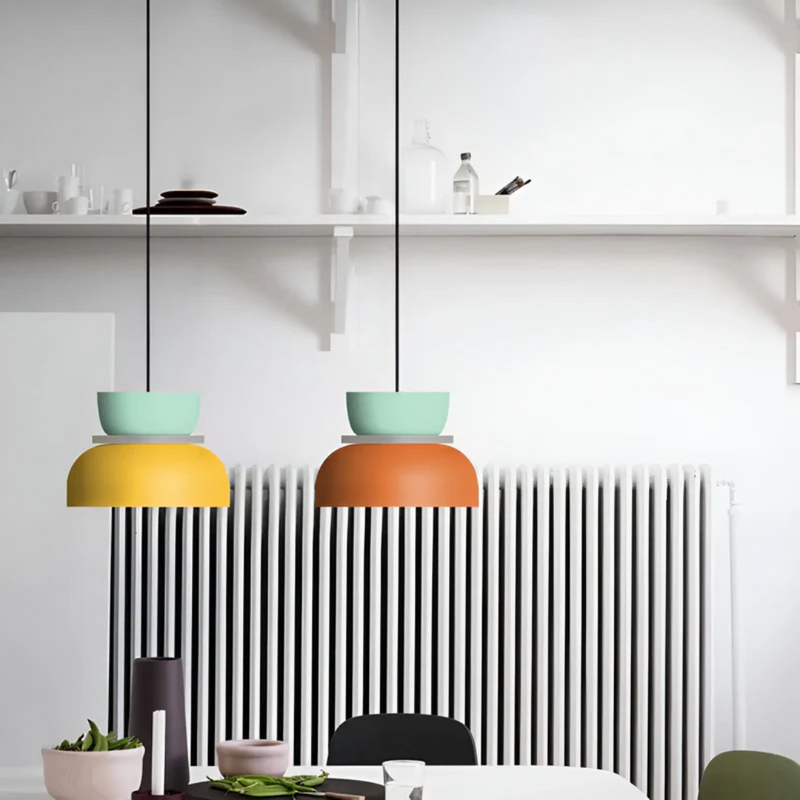 Colorful and Trendy Macaron LED Pendant Light - VividGlow