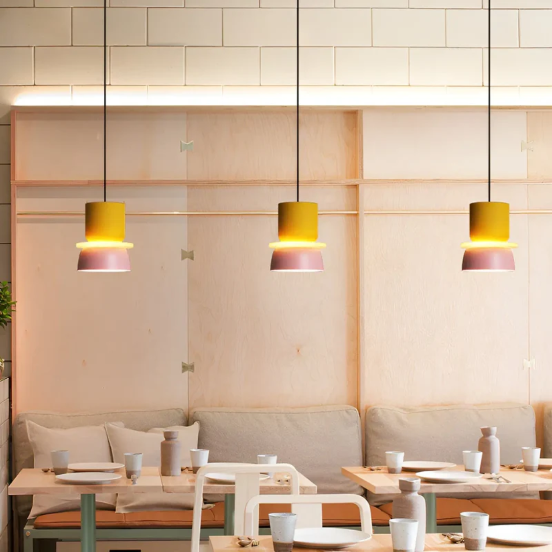 Colorful and Trendy Macaron LED Pendant Light - VividGlow
