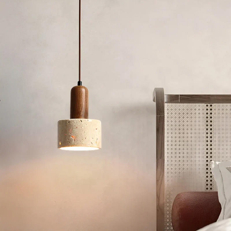 Japanese Design Wabi-Sabi Ceiling Light - TranquilGlow