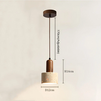 Japanese Design Wabi-Sabi Ceiling Light - TranquilGlow