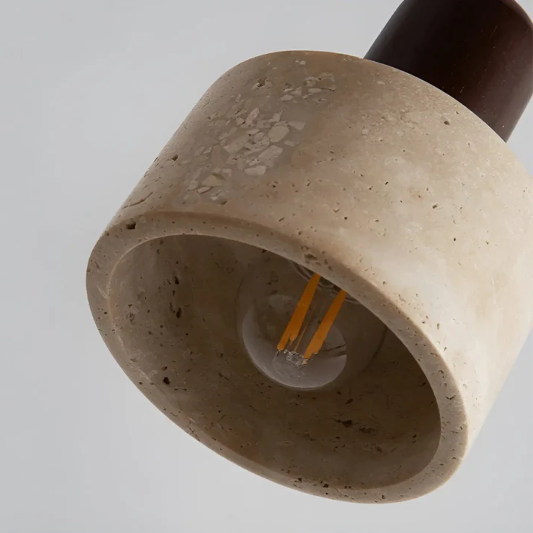Japanese Design Wabi-Sabi Ceiling Light - TranquilGlow
