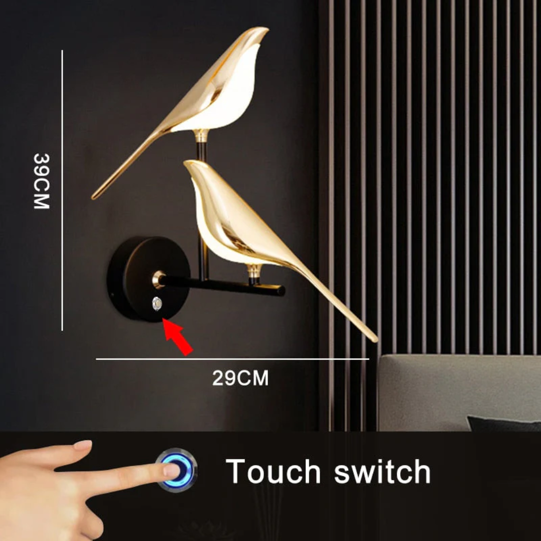Rotating LED Wall Light - LuminaBird