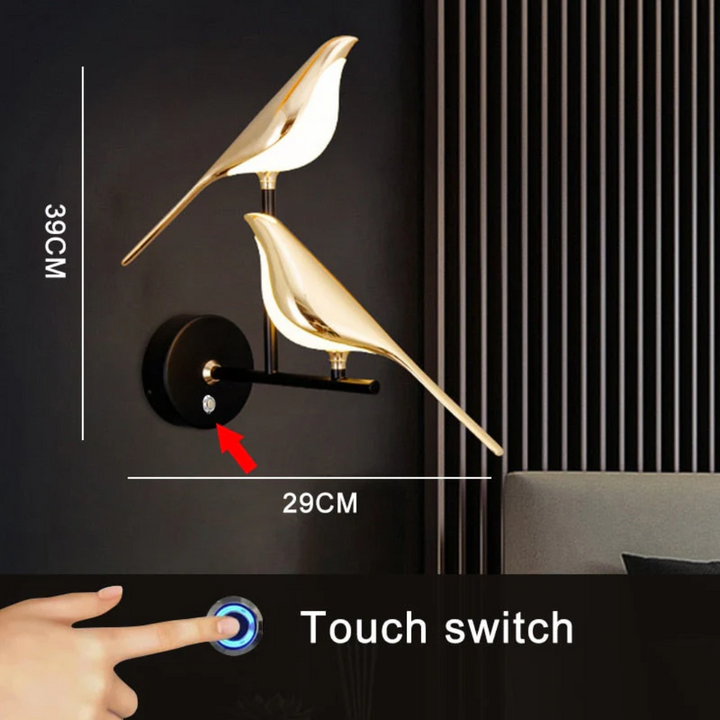 Rotating LED Wall Light - LuminaBird