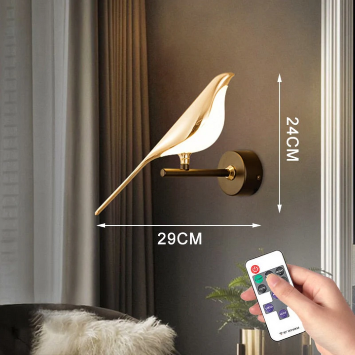 Rotating LED Wall Light - LuminaBird