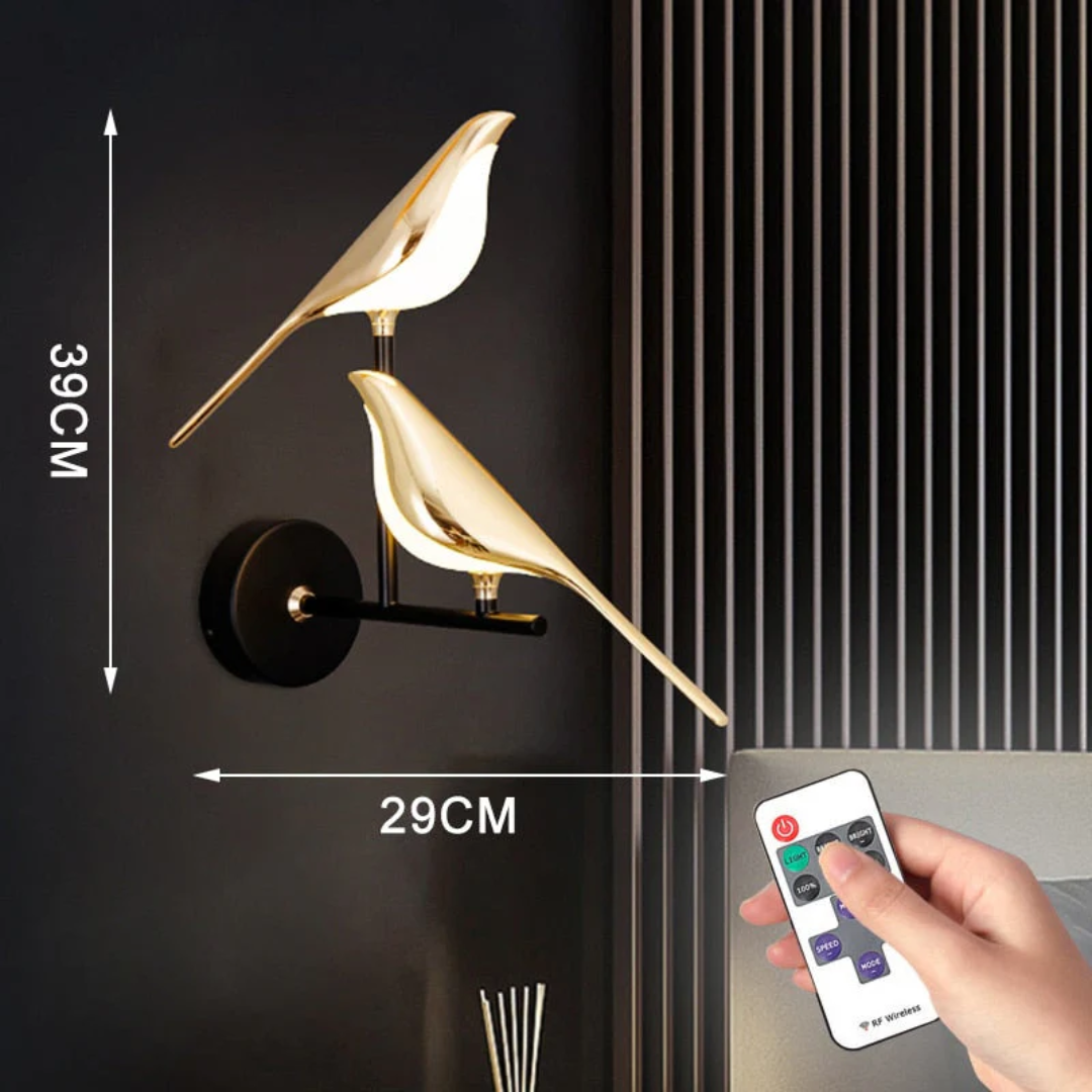 Rotating LED Wall Light - LuminaBird