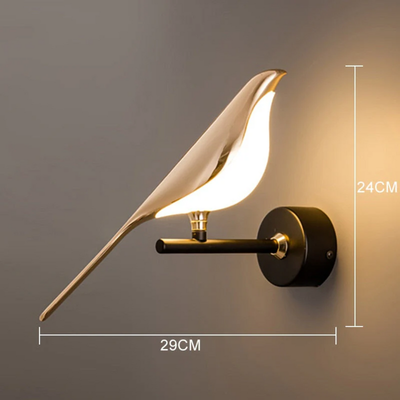 Rotating LED Wall Light - LuminaBird