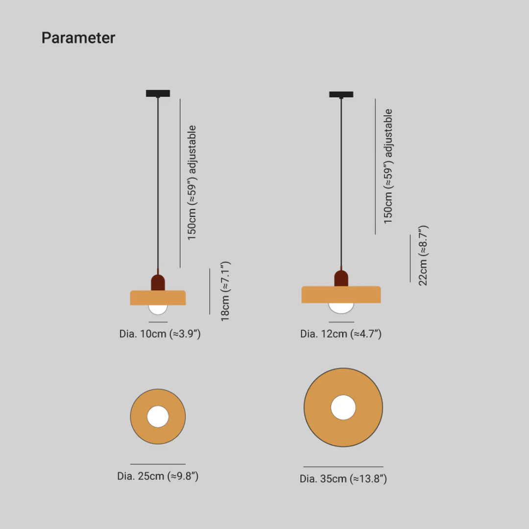 Design LED hængelampe - GloboLuxe