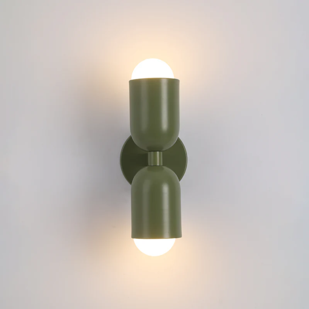 Design dobbeltsidet LED væglampe - Colorwave