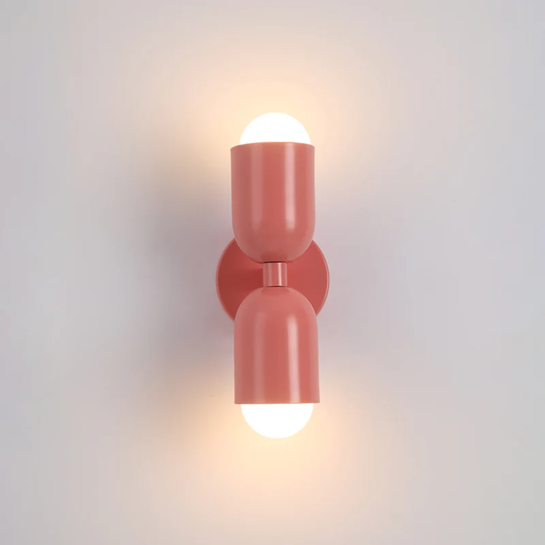 Design dobbeltsidet LED væglampe - Colorwave