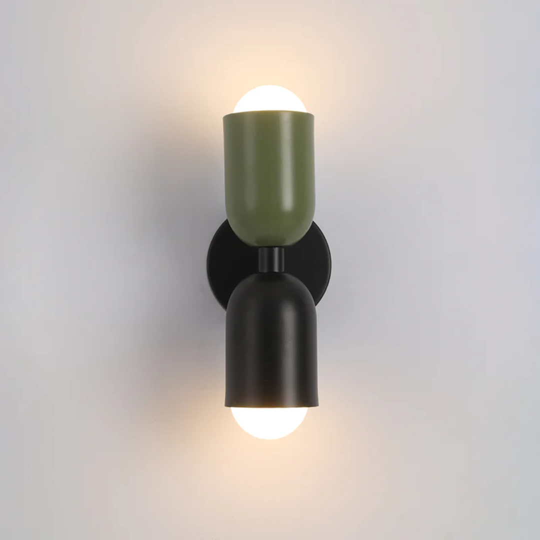 Design dobbeltsidet LED væglampe - Colorwave