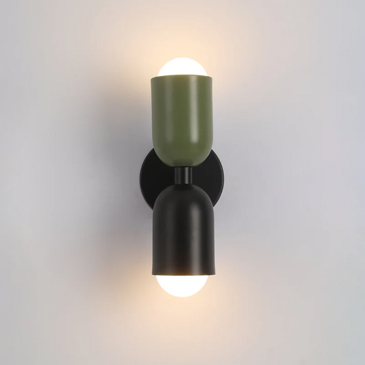 Design dobbeltsidet LED væglampe - Colorwave