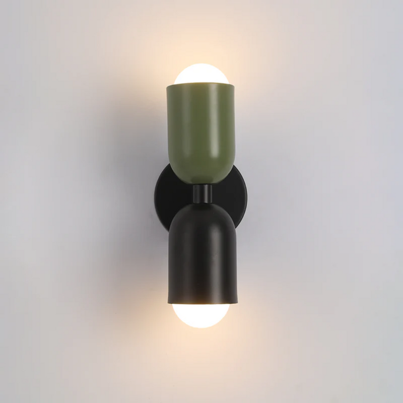 Design dobbeltsidet LED væglampe - Colorwave