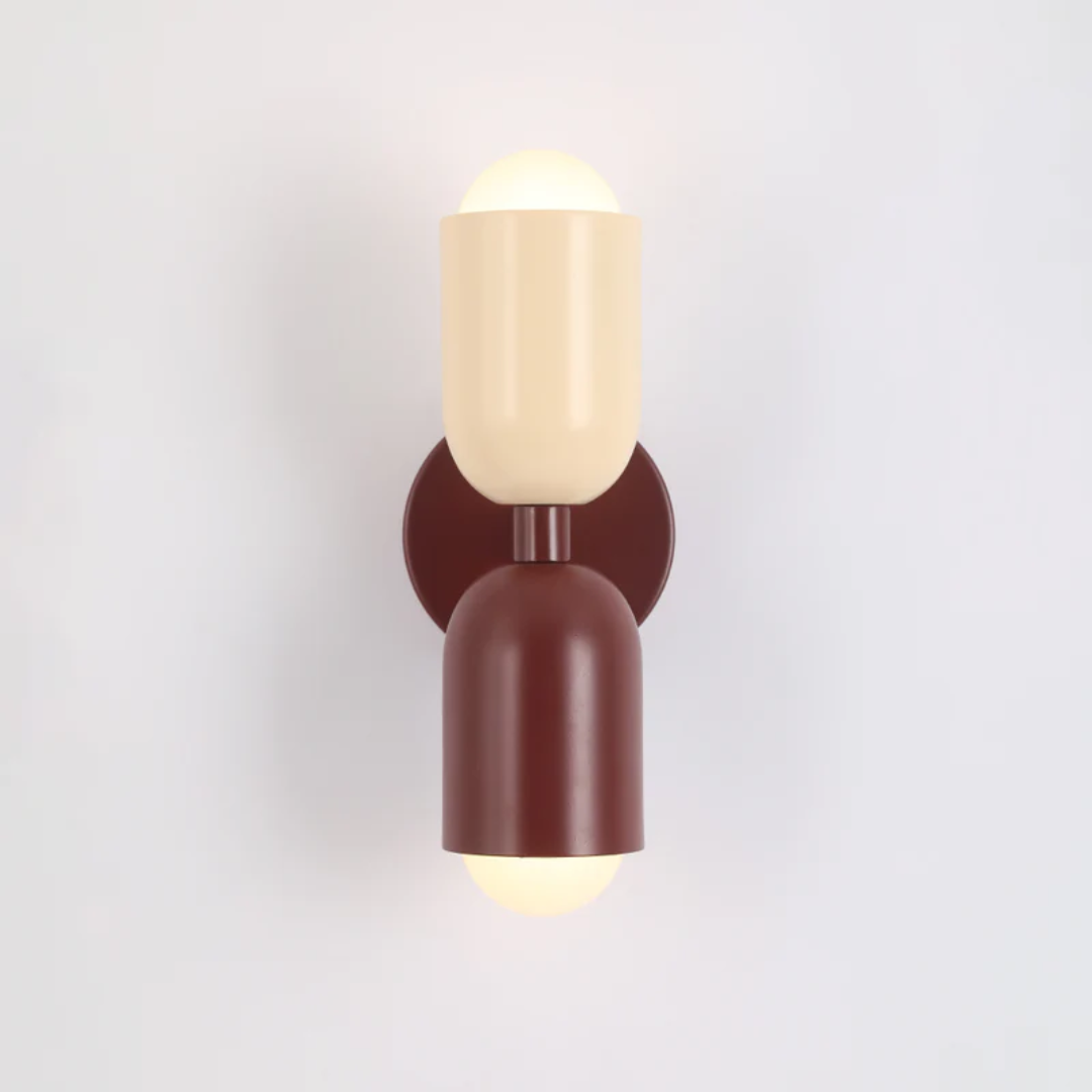 Design dobbeltsidet LED væglampe - Colorwave