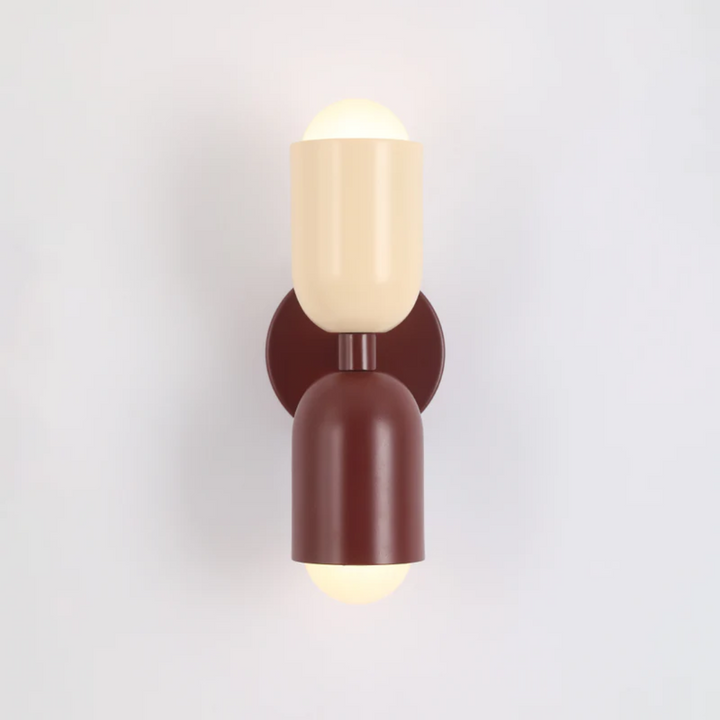 Design dobbeltsidet LED væglampe - Colorwave