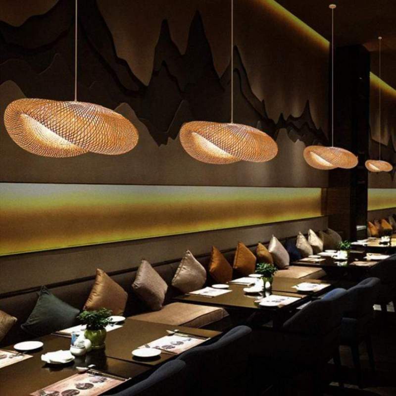 Design LED Pendant Lamp Bamboo Spheres – EcoSphere