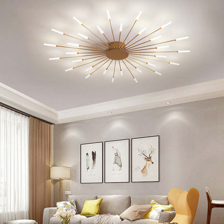 Moderna lámpara de techo LED grande - LumenMax