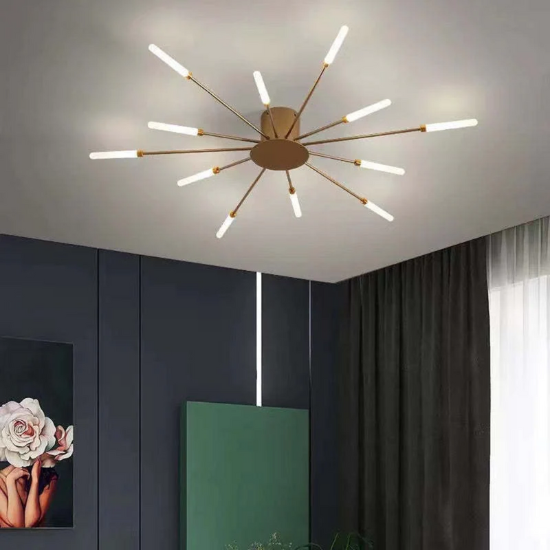 Moderna lámpara de techo LED grande - LumenMax