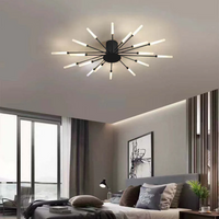 Moderna lámpara de techo LED grande - LumenMax