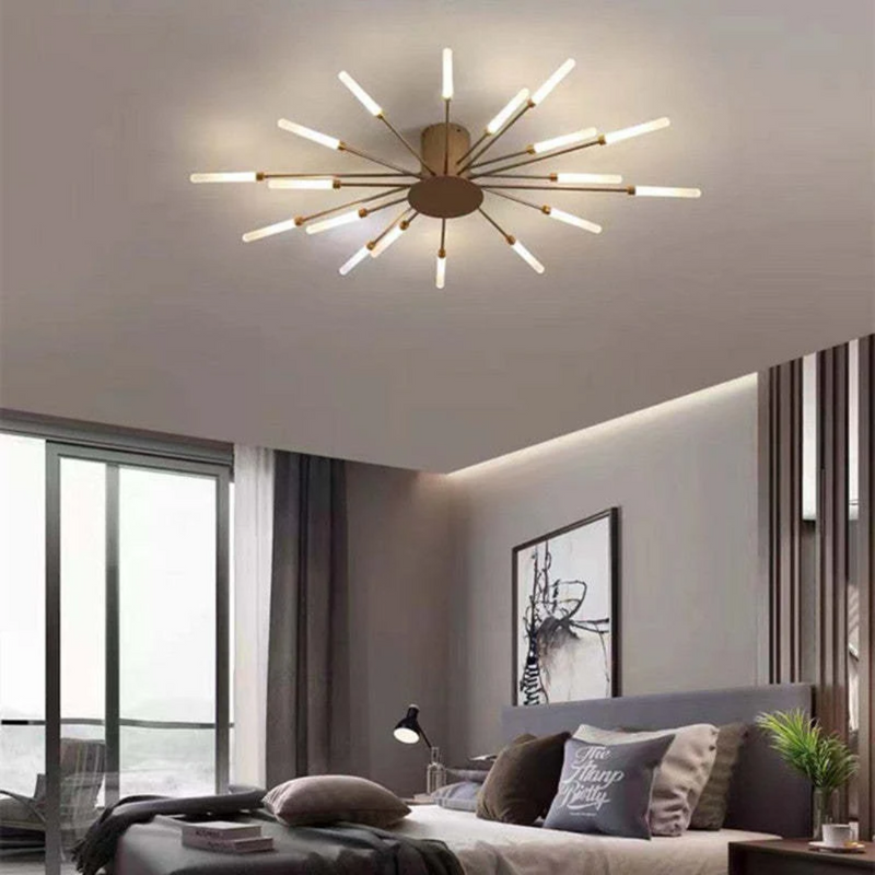 Moderna lámpara de techo LED grande - LumenMax
