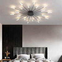 Moderna lámpara de techo LED grande - LumenMax