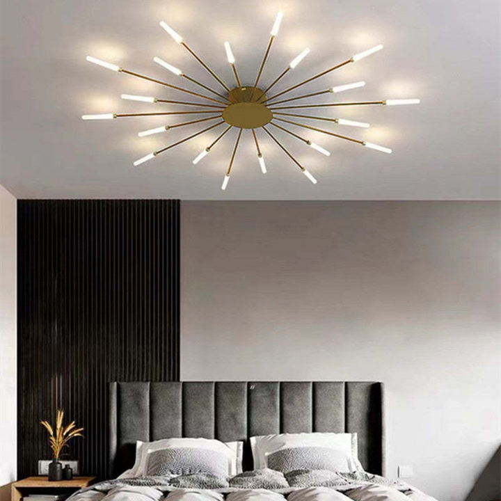 Moderna lámpara de techo LED grande - LumenMax