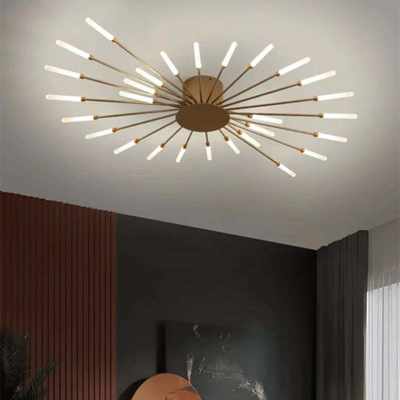 Moderna lámpara de techo LED grande - LumenMax