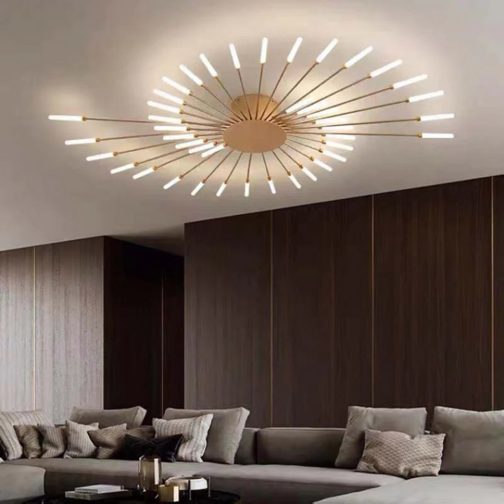 Moderna lámpara de techo LED grande - LumenMax