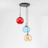 Modern Cluster Pendant Light with 3 Lamps - Cascade