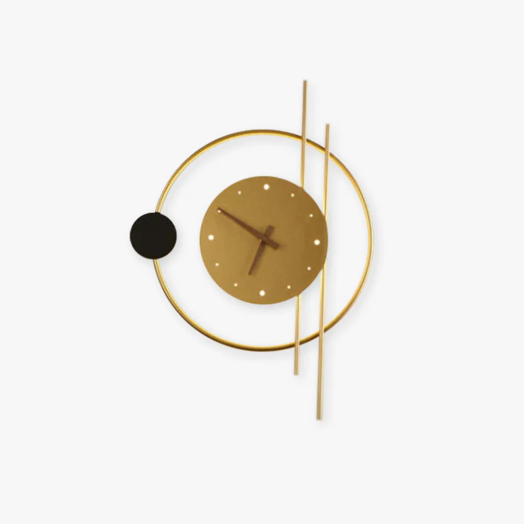 Modern LED Wall Clock Light - Chronos