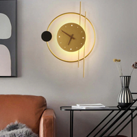 Modern LED Wall Clock Light - Chronos
