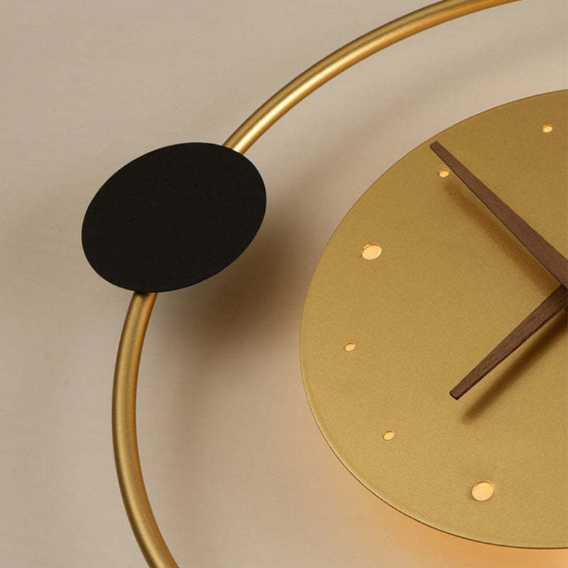 Modern LED Wall Clock Light - Chronos