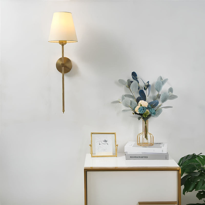 Drahtlose Luxus Wandleuchte - LumaElegance