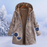 Comfortable Women's Winter Jacket with Floral Print – Ivy