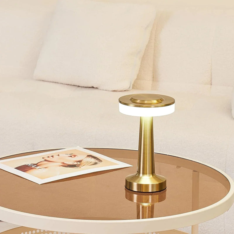 Drahtlose Retro Tischlampe - LumiBar