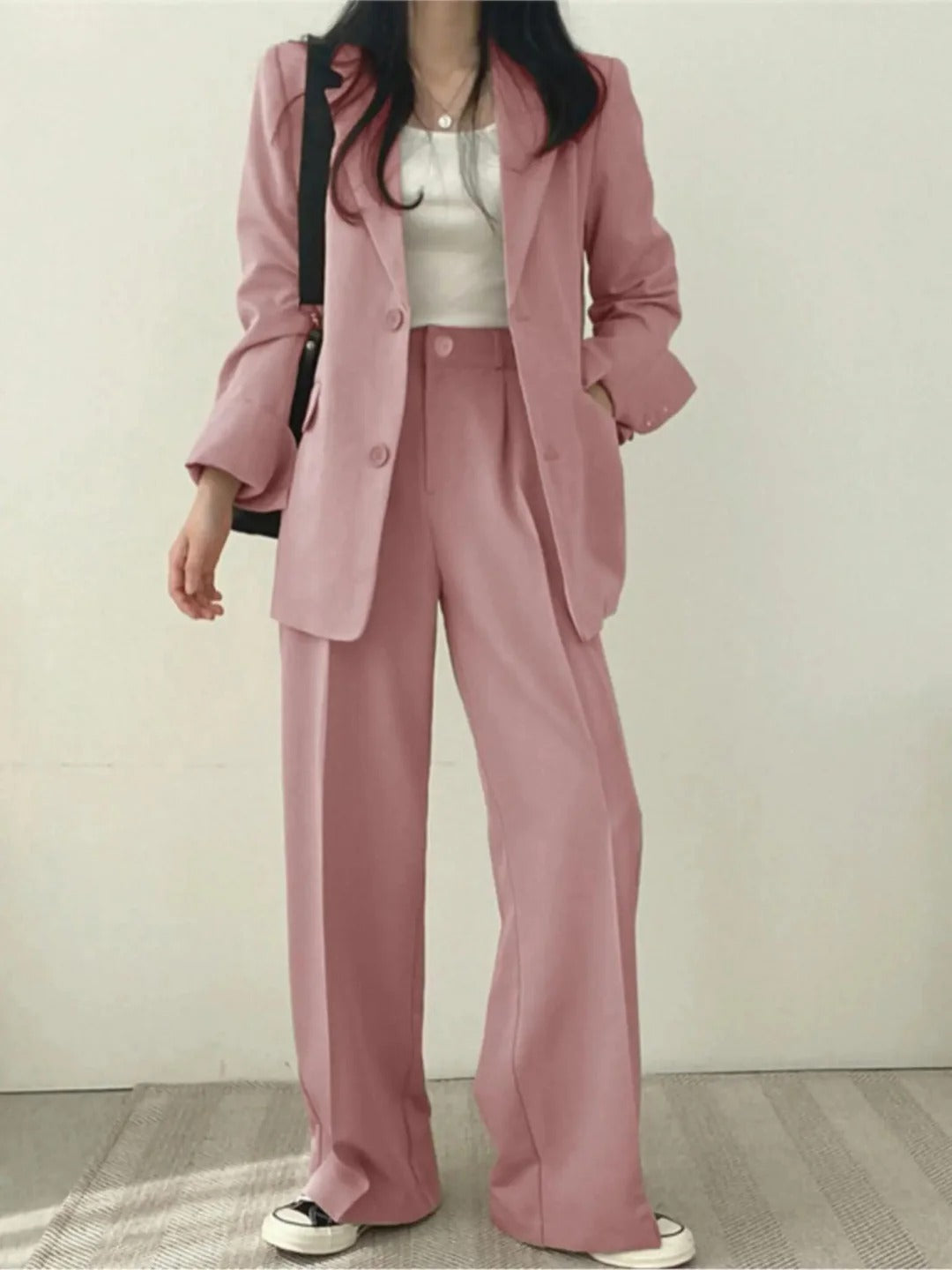 Women's Two-Piece Set Made of Stretch Fabric – Sofia