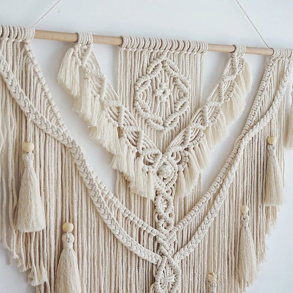 Scandinavian Boho Macrame Wall Hanging - Liora