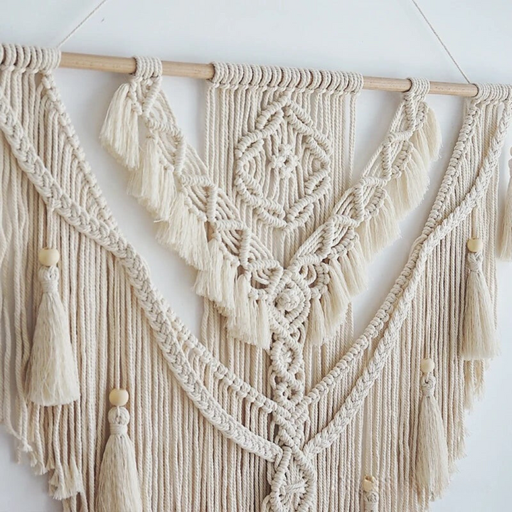 Scandinavian Boho Macrame Wall Hanging - Liora