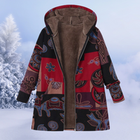 Comfortable Women's Winter Jacket with Floral Print – Ivy