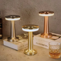 Drahtlose Retro Tischlampe - LumiBar
